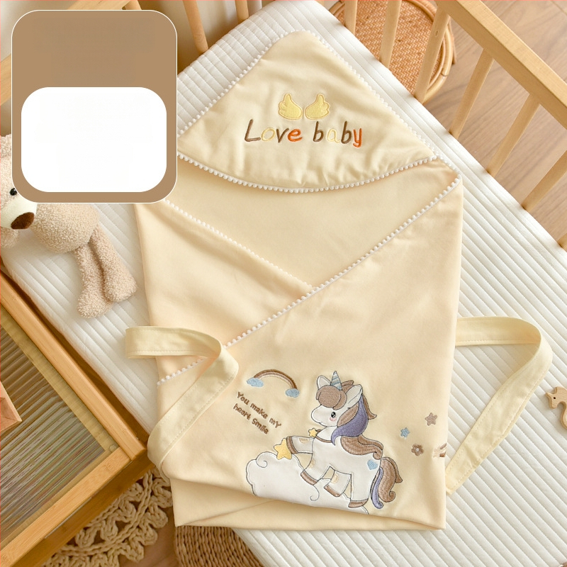 Tipo A 100% medvilninė kūdikio įvyniojimo pledas, medvilnės užpildas, medvilnės audinys, 0,55–1,0 kg, žiema