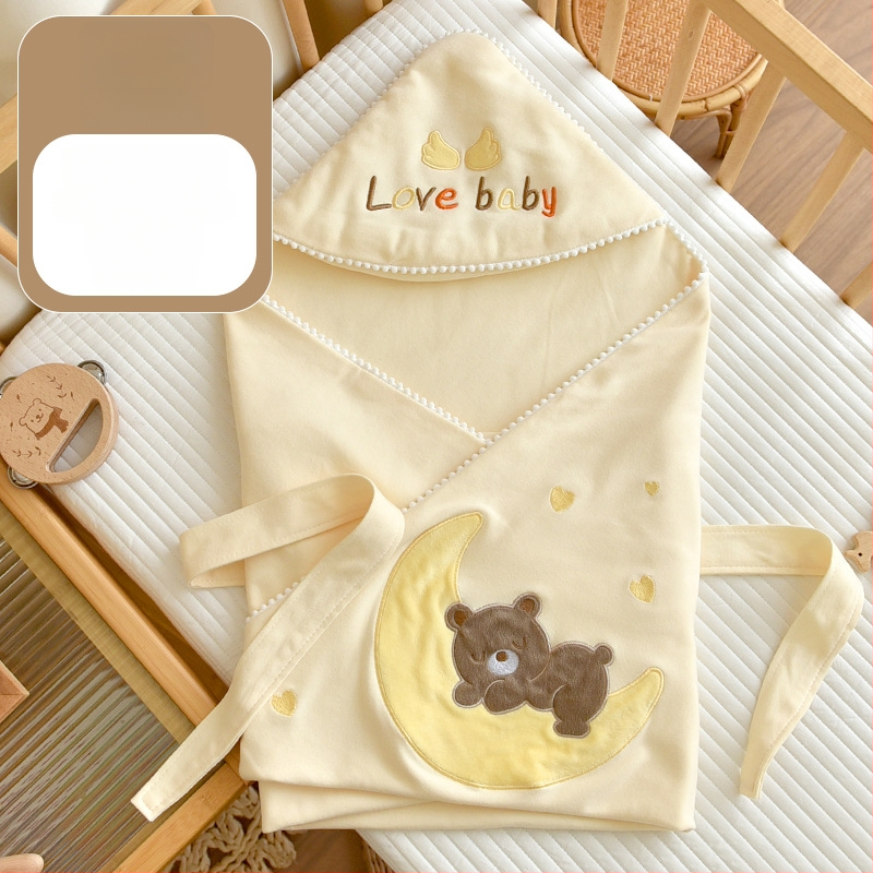 Tipo A 100% medvilninė kūdikio įvyniojimo pledas, medvilnės užpildas, medvilnės audinys, 0,55–1,0 kg, žiema