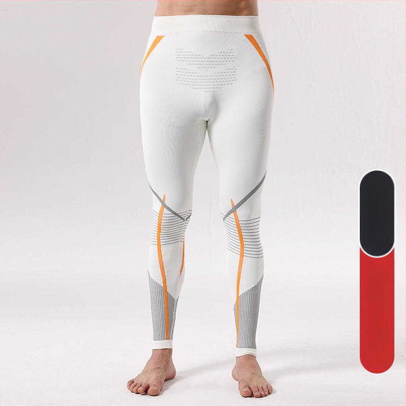 Vīriešu skiju bāzes slāņa komplekts ar ātru žāvēšanu – silts, mitrumu vadot, maisījuma šķiedras, piemērots ziemai, rudenim un pavasarim.