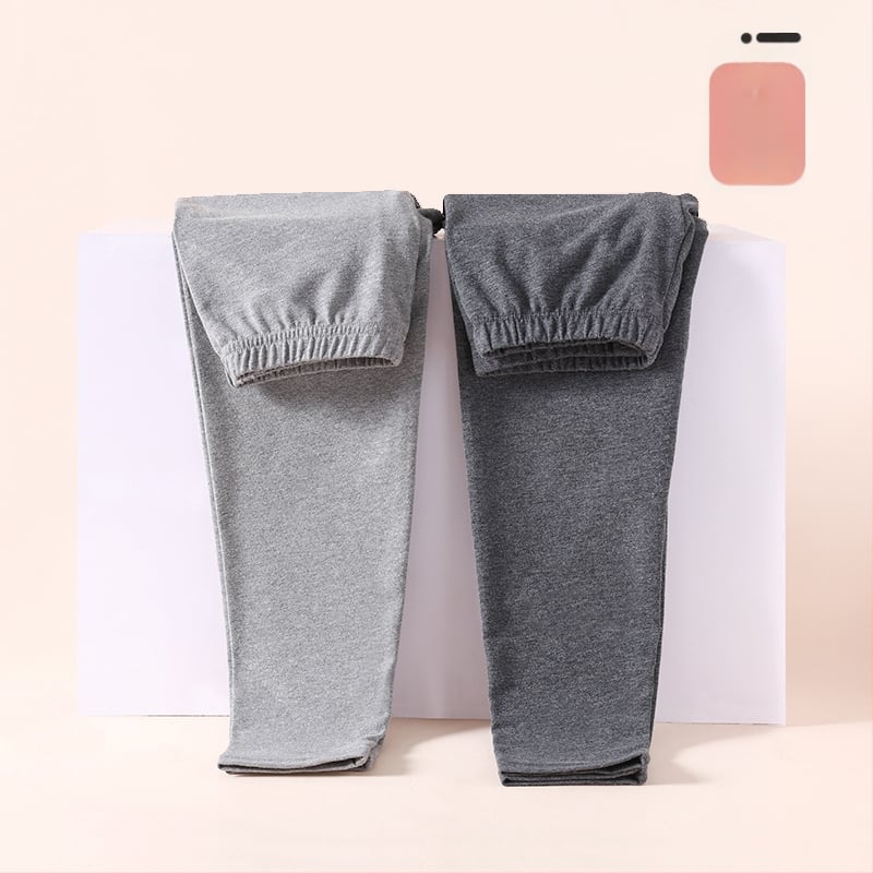 Berniukams skirti medvilnės-vilos ilgos kelnės, viduryje juosmens, 100% medvilnė, ruduo–žiema, 3–8 metų