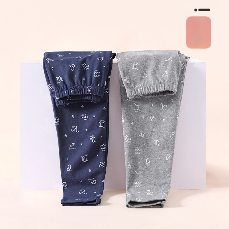 Berniukams skirti medvilnės-vilos ilgos kelnės, viduryje juosmens, 100% medvilnė, ruduo–žiema, 3–8 metų