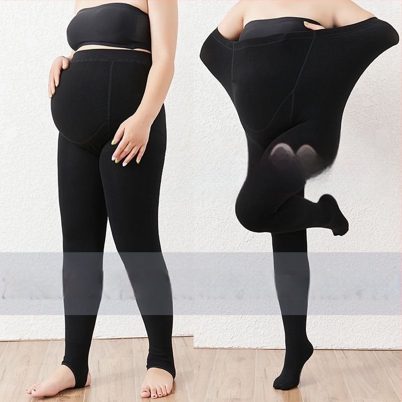 Κολάν εγκύου από chenille, χαλαρή γραμμή, άνοιξη–φθινόπωρο, χειμερινή ζεστασιά