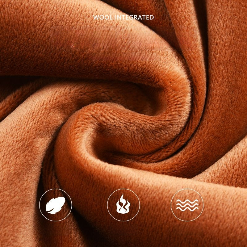 Suknja-kostim za starije žene, dugi rukavi, ovčja vunena tkanina s PVC kao glavnim materijalom, proljeće 2025.