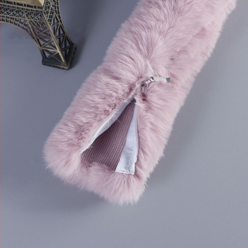 Λαβή τσάντας από συνθετική γούνα, για ώμο ή crossbody, μοντέλο 666587