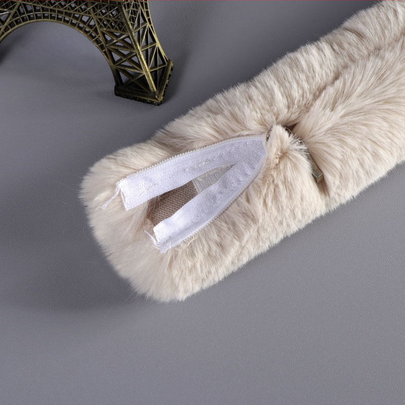 Λαβή τσάντας από συνθετική γούνα, για ώμο ή crossbody, μοντέλο 666587