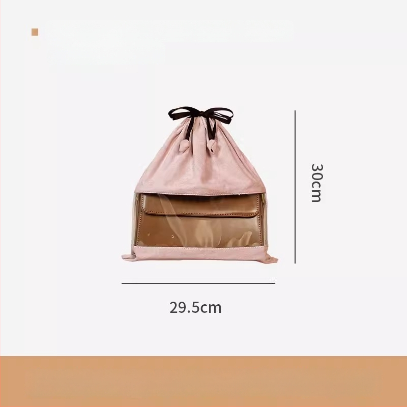 Putekļu aizsardzības soma makām, modelis 8453, kubveida forma, PVC materiāls, daudzfunkcionāla