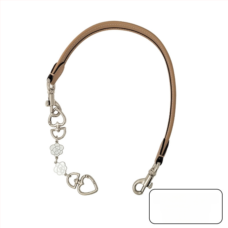 Μεταλλικός ιμάντας τσάντας για ώμο/crossbody — ρετρό στυλ, μονοχρωμία, μεταλλική αλυσίδα, άνοιξη 2025