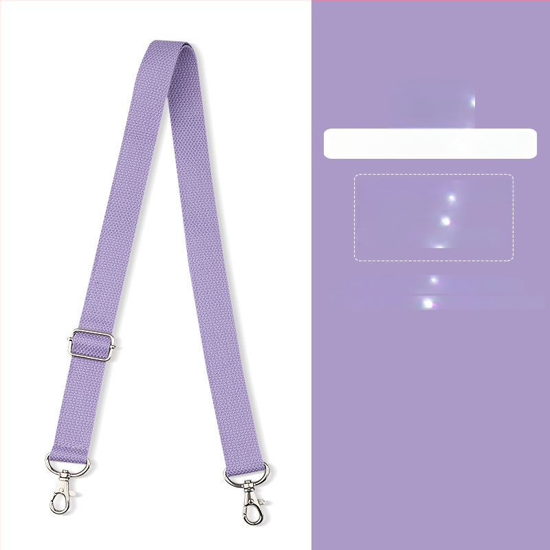 Ιμάντας ώμου από βαμβάκι για τσάντες, ρυθμιζόμενος, ανθεκτικός στη φθορά, μειώνει το φορτίο, φρέσκο και γλυκό στυλ