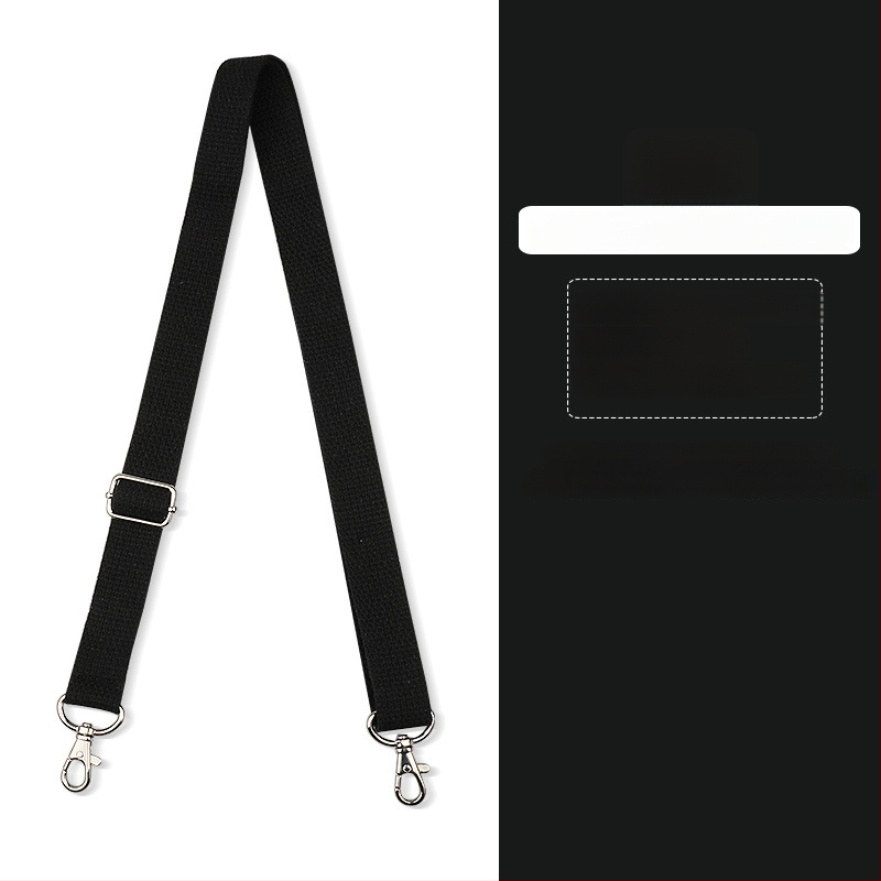 Ιμάντας ώμου από βαμβάκι για τσάντες, ρυθμιζόμενος, ανθεκτικός στη φθορά, μειώνει το φορτίο, φρέσκο και γλυκό στυλ