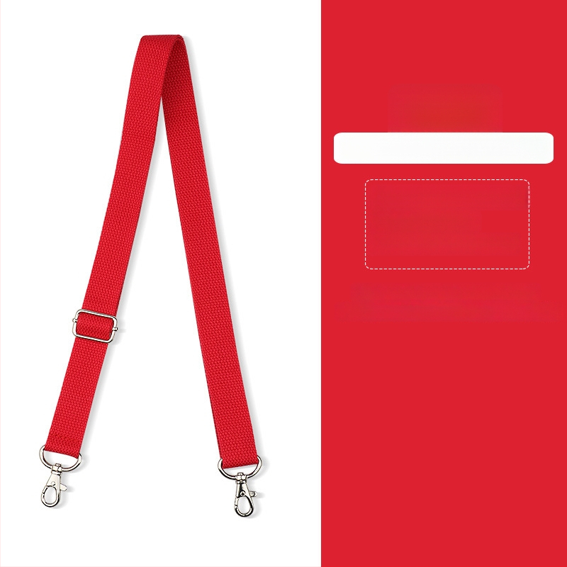 Ιμάντας ώμου από βαμβάκι για τσάντες, ρυθμιζόμενος, ανθεκτικός στη φθορά, μειώνει το φορτίο, φρέσκο και γλυκό στυλ