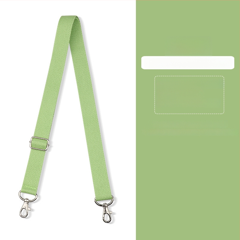 Ιμάντας ώμου από βαμβάκι για τσάντες, ρυθμιζόμενος, ανθεκτικός στη φθορά, μειώνει το φορτίο, φρέσκο και γλυκό στυλ