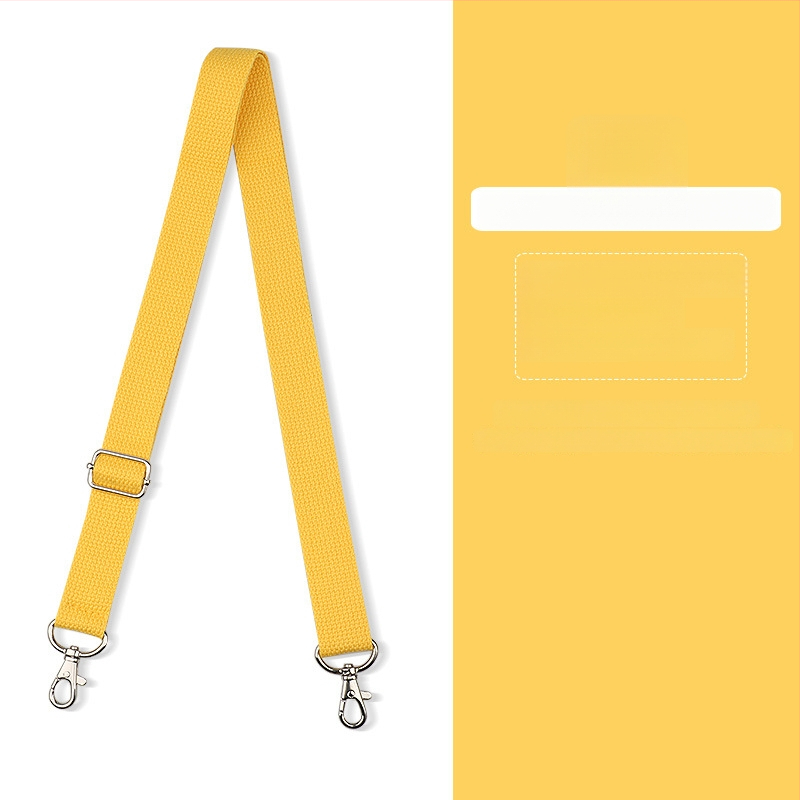 Ιμάντας ώμου από βαμβάκι για τσάντες, ρυθμιζόμενος, ανθεκτικός στη φθορά, μειώνει το φορτίο, φρέσκο και γλυκό στυλ