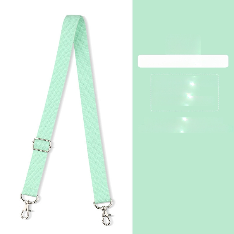 Ιμάντας ώμου από βαμβάκι για τσάντες, ρυθμιζόμενος, ανθεκτικός στη φθορά, μειώνει το φορτίο, φρέσκο και γλυκό στυλ