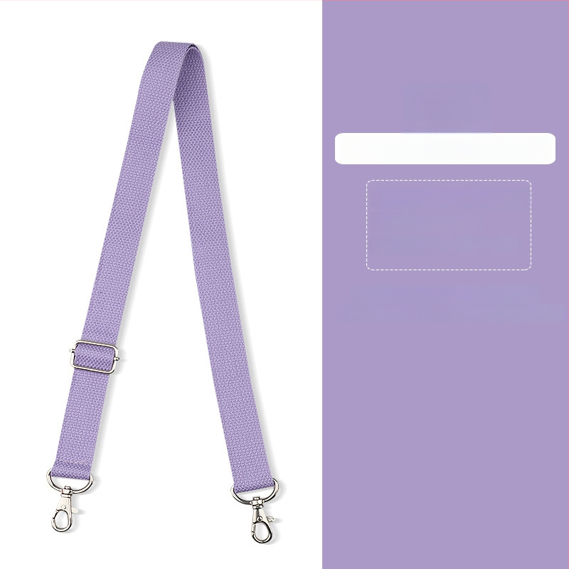 Ιμάντας ώμου από βαμβάκι για τσάντες, ρυθμιζόμενος, ανθεκτικός στη φθορά, μειώνει το φορτίο, φρέσκο και γλυκό στυλ