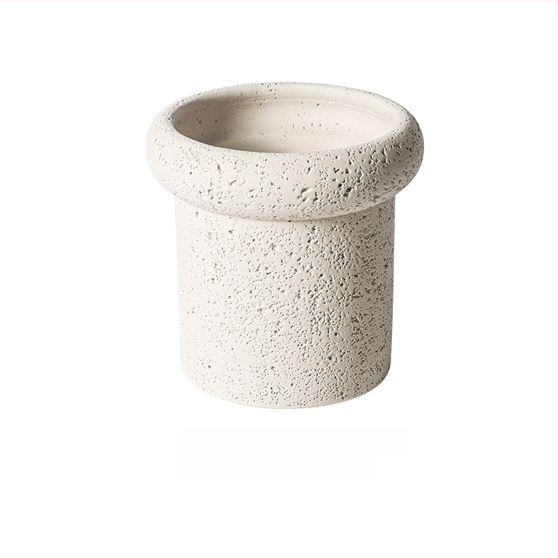 Ghiveci din ciment, stil Nordic, pentru birou sau podea, tehnologie de ciment