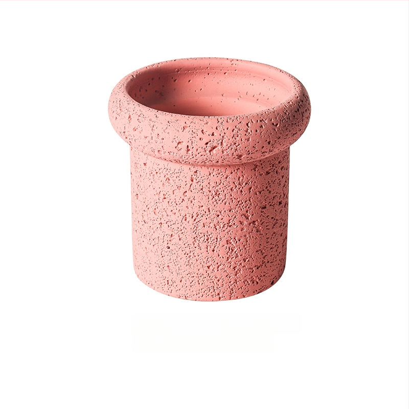 Ghiveci din ciment, stil Nordic, pentru birou sau podea, tehnologie de ciment