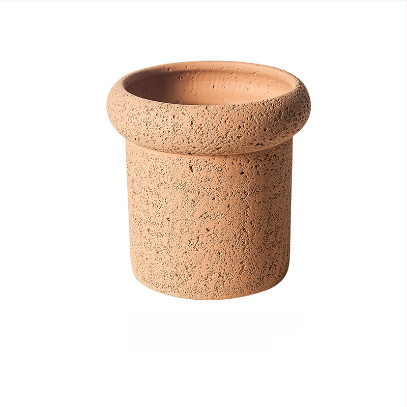 Ghiveci din ciment, stil Nordic, pentru birou sau podea, tehnologie de ciment