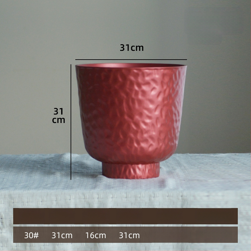 Ghiveci pentru flori – din plastic, turnat prin injecție; pentru utilizare pe birou și podea; potrivit pentru birou, hotel și decor de casă