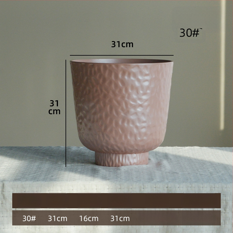 Ghiveci pentru flori – din plastic, turnat prin injecție; pentru utilizare pe birou și podea; potrivit pentru birou, hotel și decor de casă