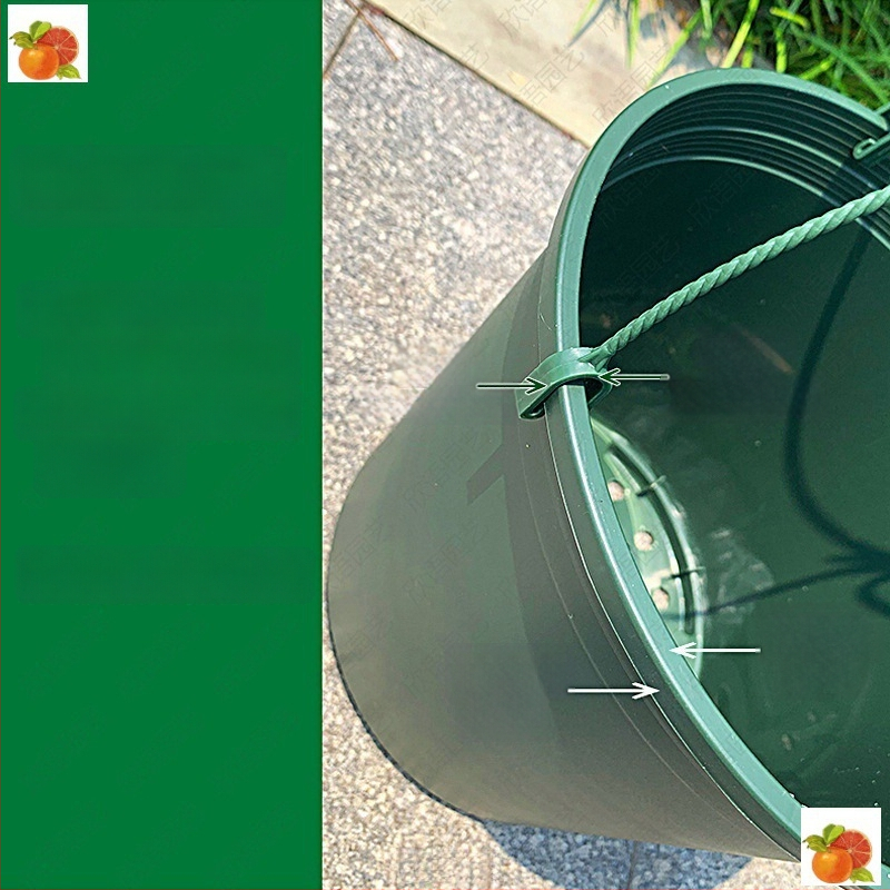 Ghiveci suspendat din material nețesut, stil simplu, alt tip