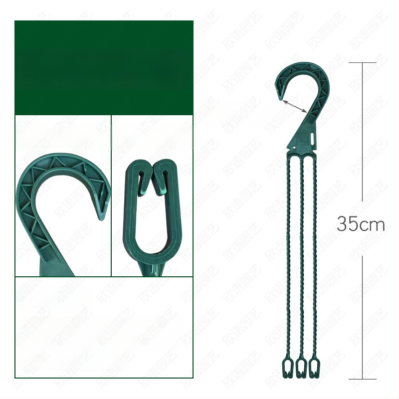 Ghiveci suspendat din material nețesut, stil simplu, alt tip