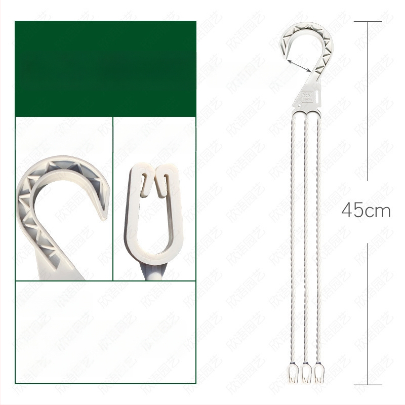 Ghiveci suspendat din material nețesut, stil simplu, alt tip