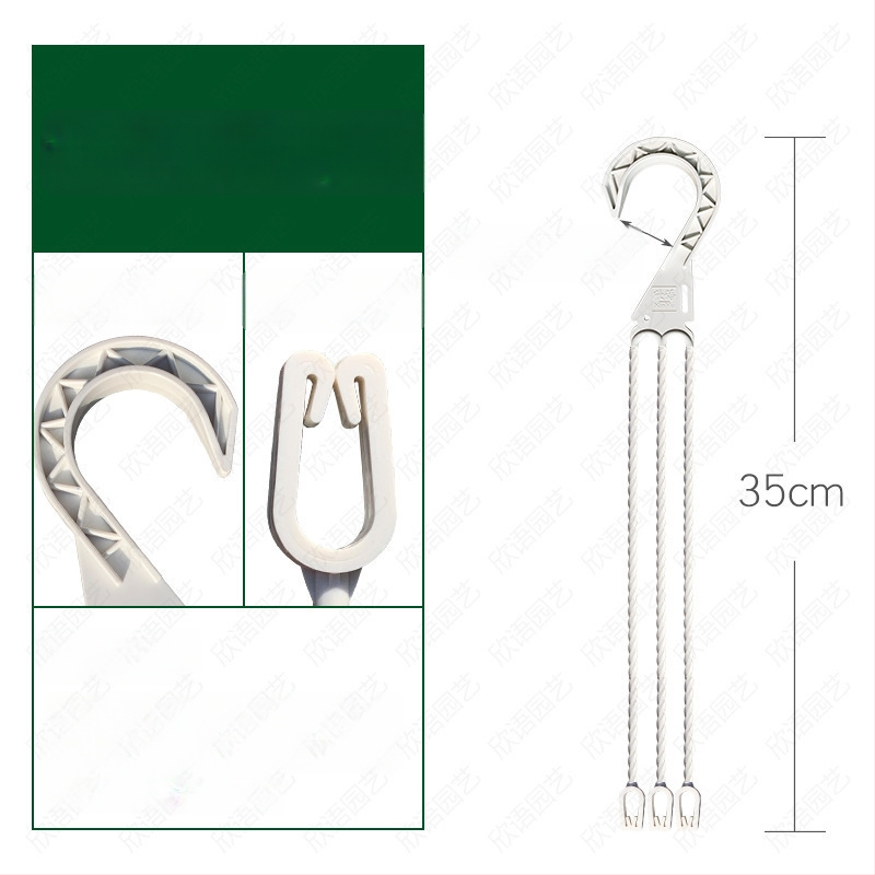 Ghiveci suspendat din material nețesut, stil simplu, alt tip