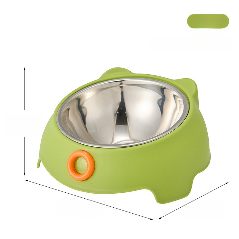 Μπολ φαγητού κατοικίδιων για γάτες, μπολ από ανοξείδωτο ατσάλι και PP, Heao Pets, κατάλληλο για γάτες, συσκευασία 96 τεμάχια