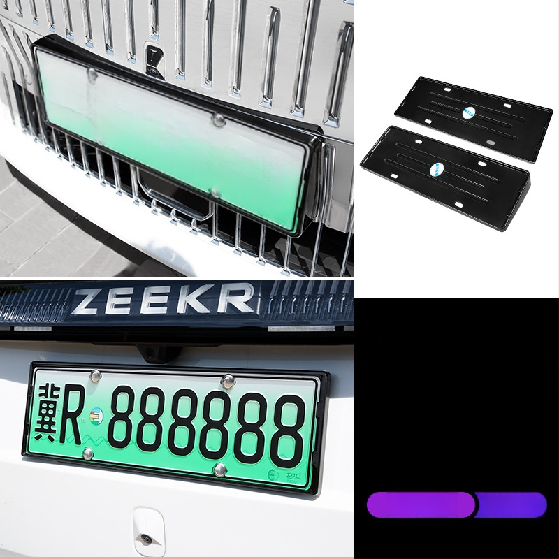 Numura zīmju rāmis Zeekr 001/007/X (2021–2024), plastmasas materiāls, Tengyun zīmols