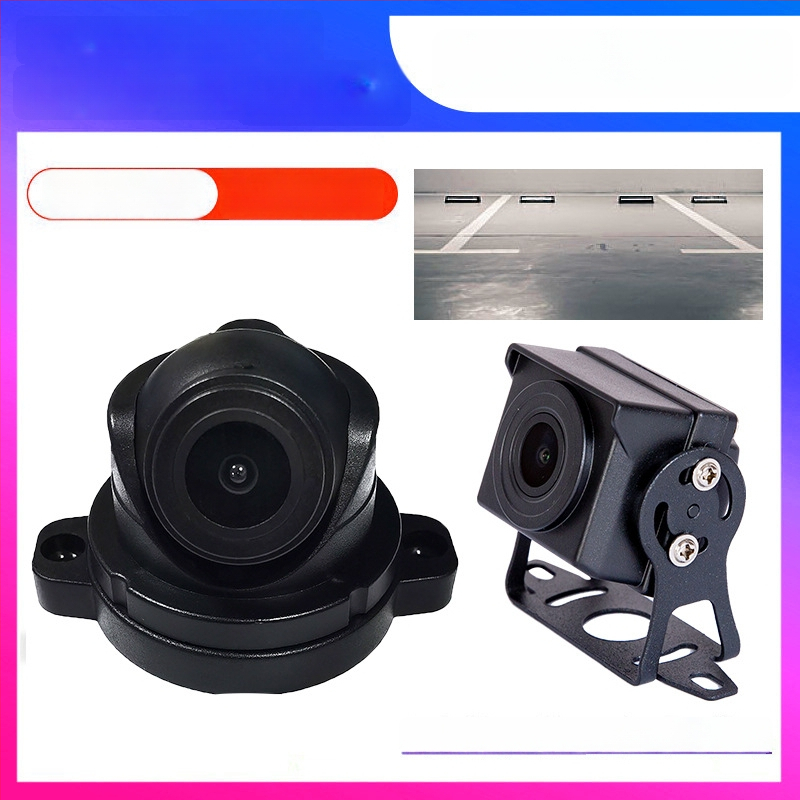 Sunkvežimio keturių kanalų AHD atbulinės vaizdo kamera, 180° platus kampas, 1080P/720P, pilnos spalvos naktinis vaizdas