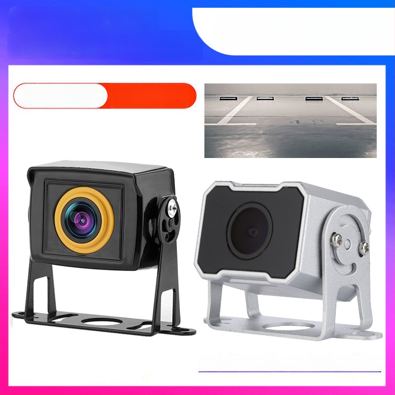 Sunkvežimio keturių kanalų AHD atbulinės vaizdo kamera, 180° platus kampas, 1080P/720P, pilnos spalvos naktinis vaizdas