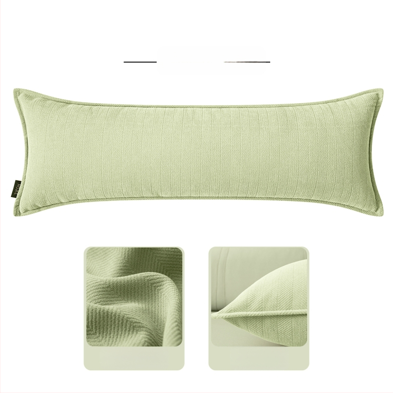 Pravokutni jastuk za lumbalnu potporu s navlakom od chenille i punjenjem PP pamukom, moderan jednostavan stil, za kauč i dnevni boravak