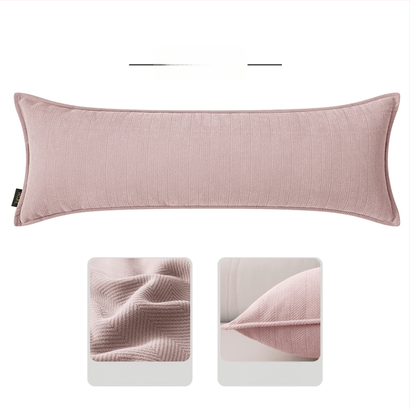 Pravokutni jastuk za lumbalnu potporu s navlakom od chenille i punjenjem PP pamukom, moderan jednostavan stil, za kauč i dnevni boravak