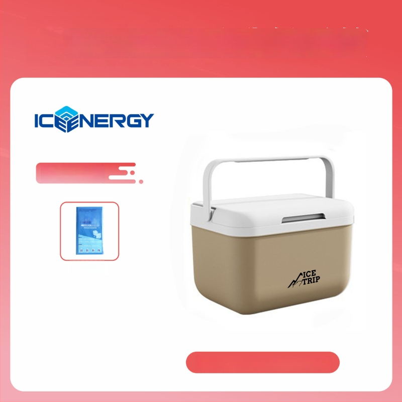 Portatīvs izolēts ledusskapis mātes piena un vakcīnu uzglabāšanai — Ice Energy, plastmasa, ietilpība 6–28 L, svars 1,82 kg, uztur aukstu