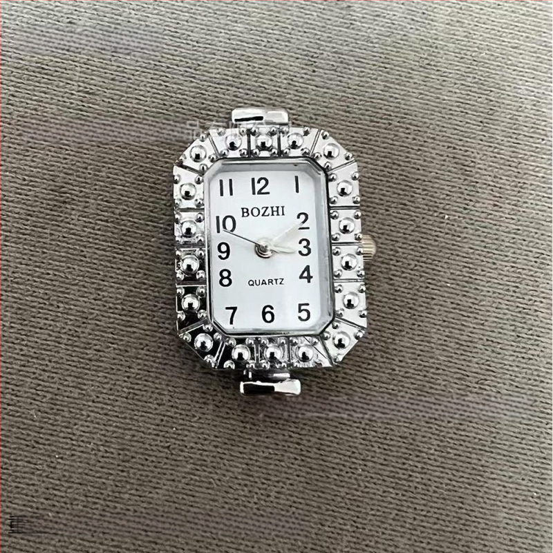 DIY pulksteņa cipats sirds formas ar rhinestones, regulējams laiks, standarta kustība • Izlaidums 2025. gada pavasaris • Svars 16 g