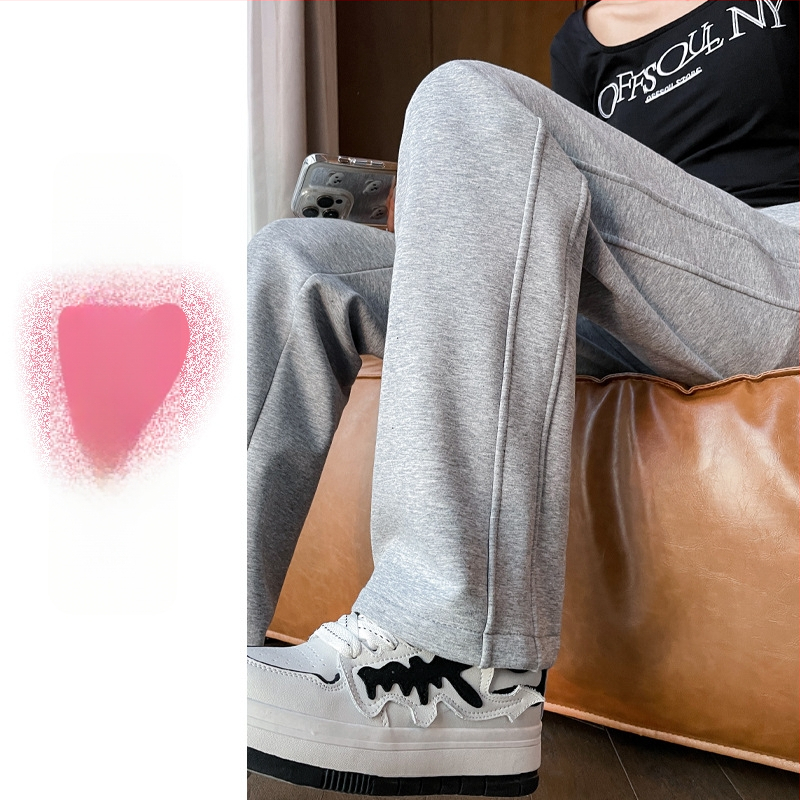 Kasdieninės tiesios kelnės, 3/4 ilgio, aukštas liemuo, medvilnės mišinio audinys, ruduo 2025 Royal Sister stilius