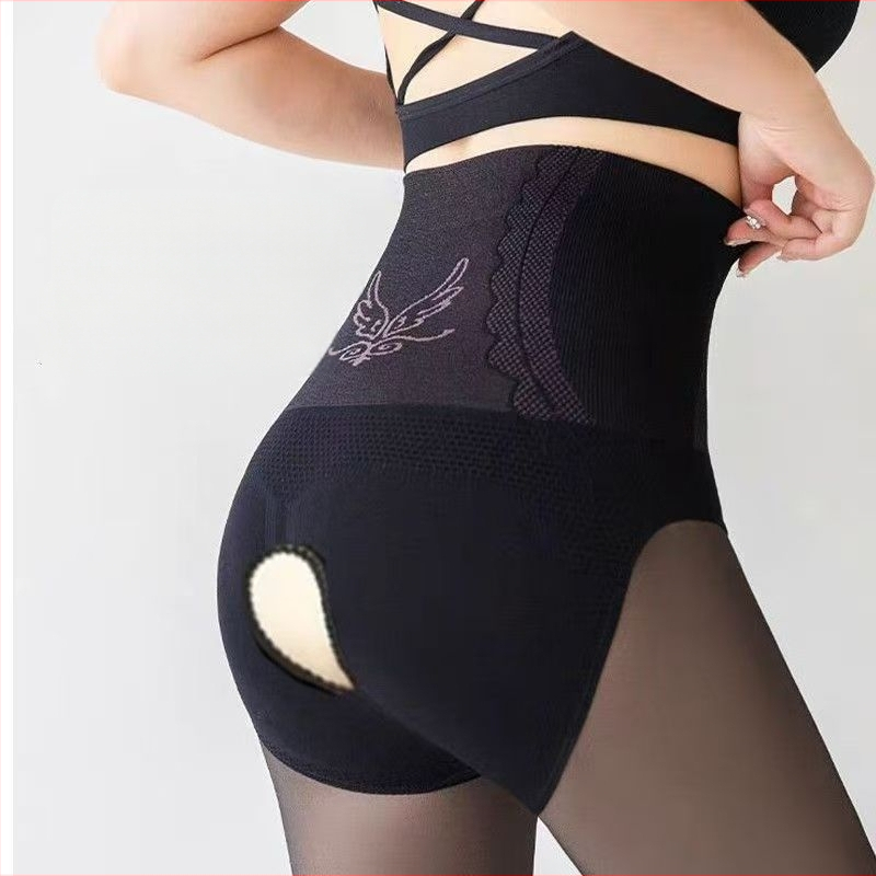 Kelnaitės su atviru kirkšniu, fliso vidinis sluoksnis, nailonas, kvėpuojančios, formuoja kojas ir kūną