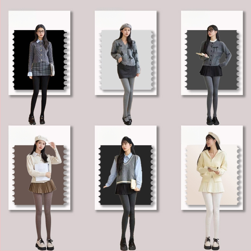 Moteriški medvilniniai legginai, stora ir šilta, 30–50% medvilnės, žiemai, kūno formavimas