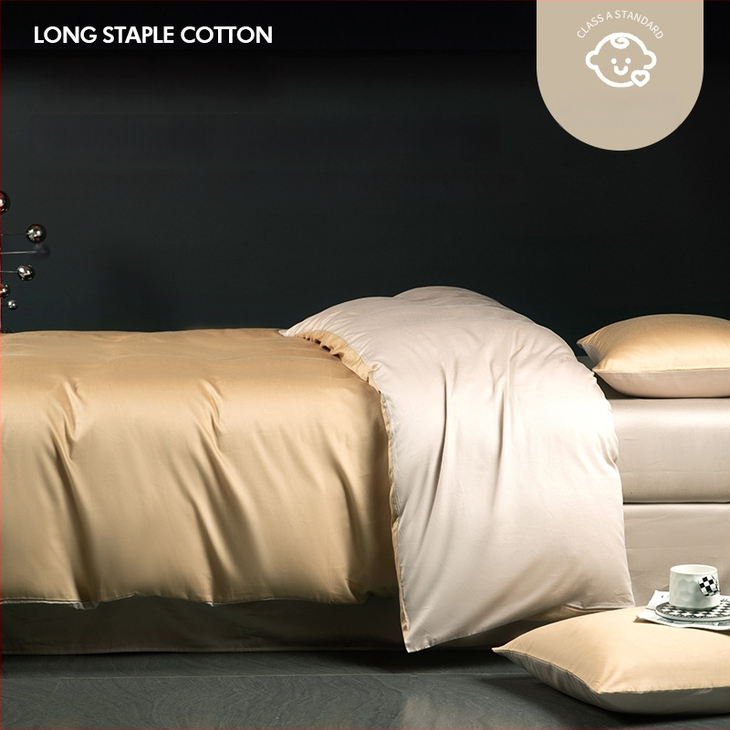 Paplanhuzat szatén pamutból, hosszú szálú, 100-as szálak, 1000–1500 g