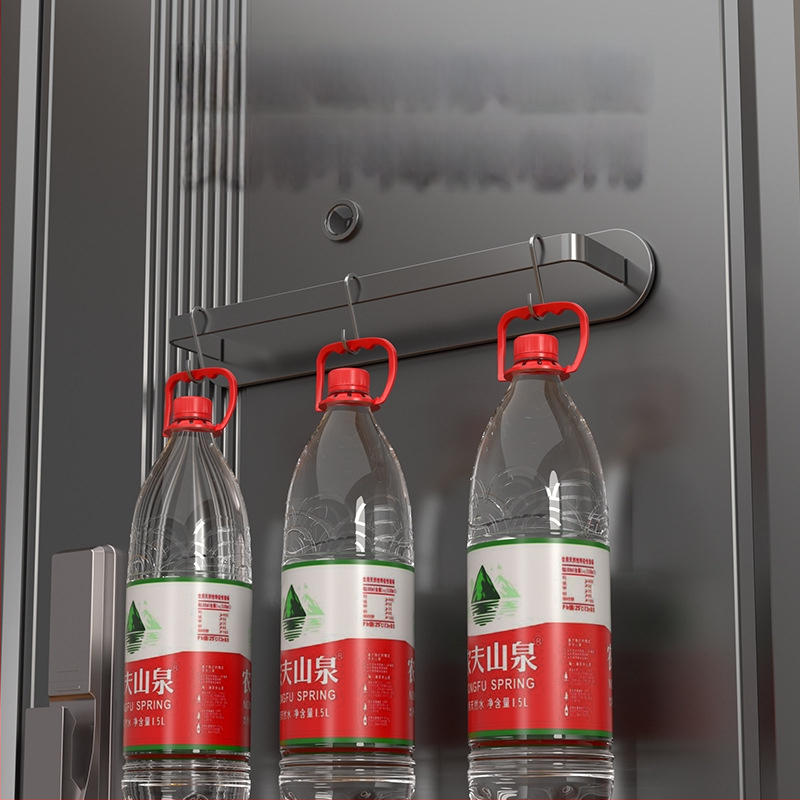 3 līmeņu magnētiska kurpju plaukts uz sienas, magnētiska uzstādīšana, bez urbšanas, no oglekļa tērauda