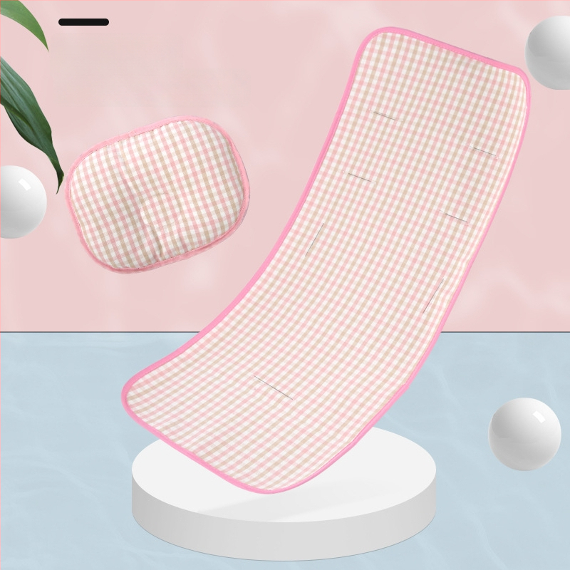 Ka Meng Bei lenvászon babakocsi ülés párna – babáknak való párna