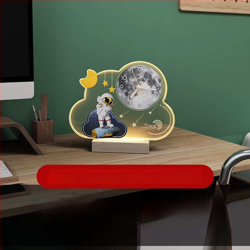 Galda pulkstenis, moderns stils, akrila korpuss un cifersblats, bateriju darbība, vienmērīgi kustas sekundes, piemērots viesistabai, guļamistabai un birojā