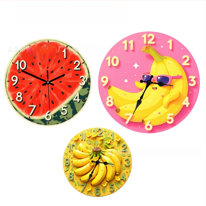 Sienas pulkstenis, apaļš koka dizains, klusa kustība ar sekundēm, ar baterijām, vienpusīgs, pasaules laiks