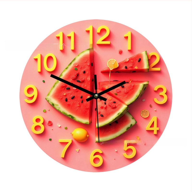 Sienas pulkstenis, apaļš koka dizains, klusa kustība ar sekundēm, ar baterijām, vienpusīgs, pasaules laiks