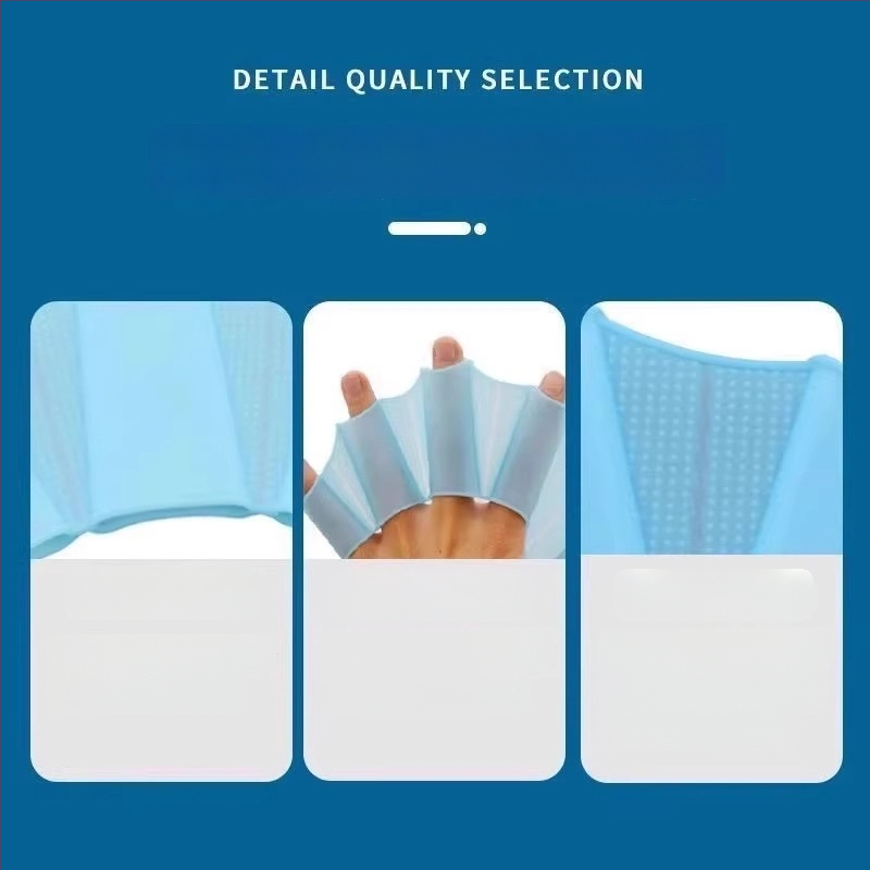 Silīkonā plūdes plaukstas plūdenošie cimdi – Pengyi, Produkta numurs: Silicone Swimming Flippers, Ārējo tirdzniecības eksporta ekskluzīvs piegādātājs