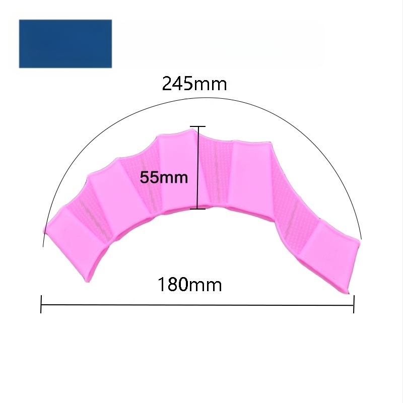 Silīkonā plūdes plaukstas plūdenošie cimdi – Pengyi, Produkta numurs: Silicone Swimming Flippers, Ārējo tirdzniecības eksporta ekskluzīvs piegādātājs