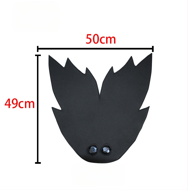 Bērnu viengabala sirenas peldkostīms ar asti un plūsmām, svītrainu/gradienta raksts, 20% elastāns