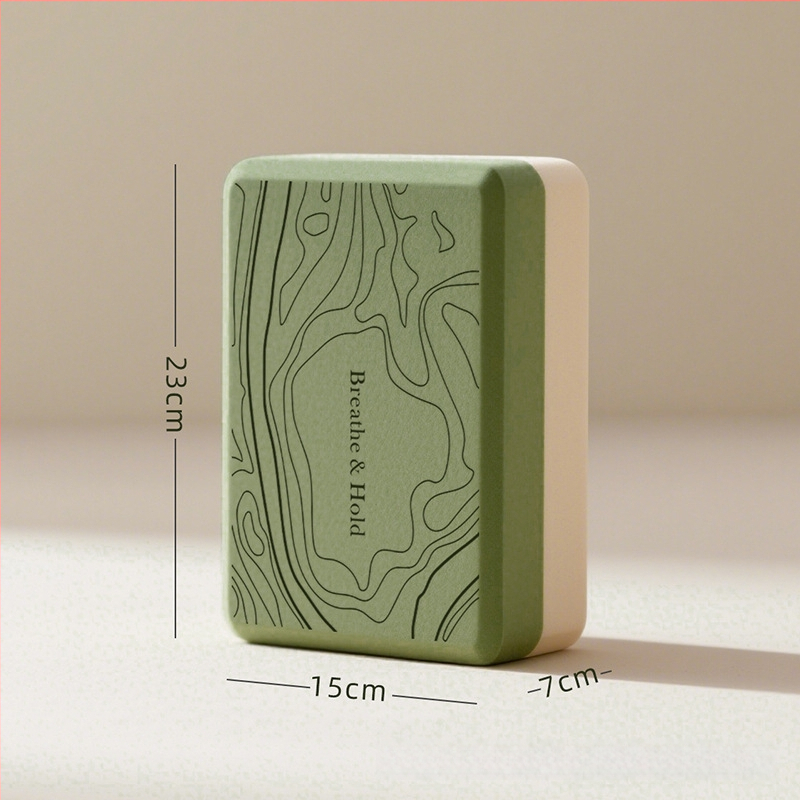 Joga bloks (EVA, 250–260 g, 7,5 mm, Augsta blīvuma, Pielāgojams logotips)