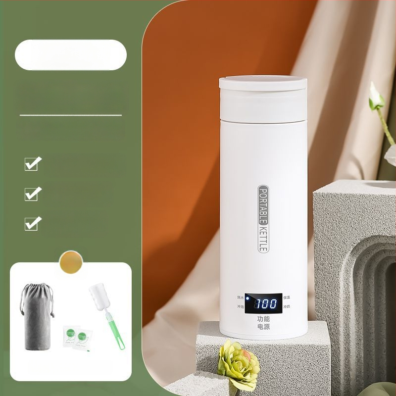 Edelle Elektriskā ūdens uzsildīšanas krūze ar digitālo displeju, pārnēsājama ceļojumiem, jauda zem 1000W, tilpums zem 1L