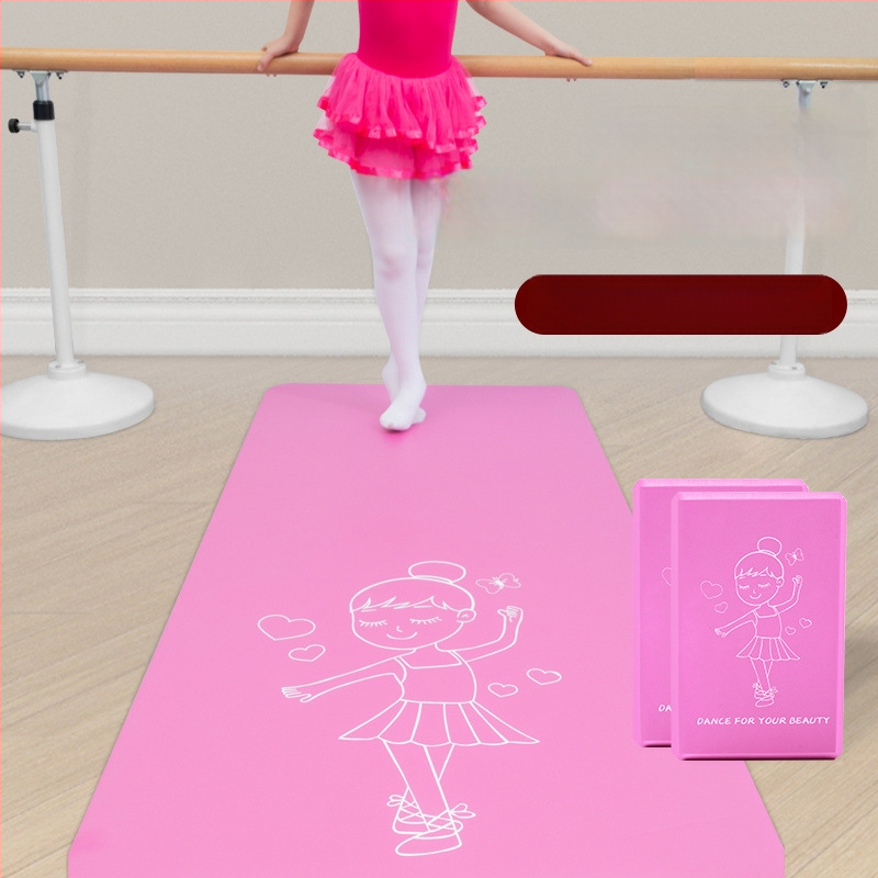 Bērnu deju jogas paklājs, Oxford audums, 8 mm biezums, figūras raksts